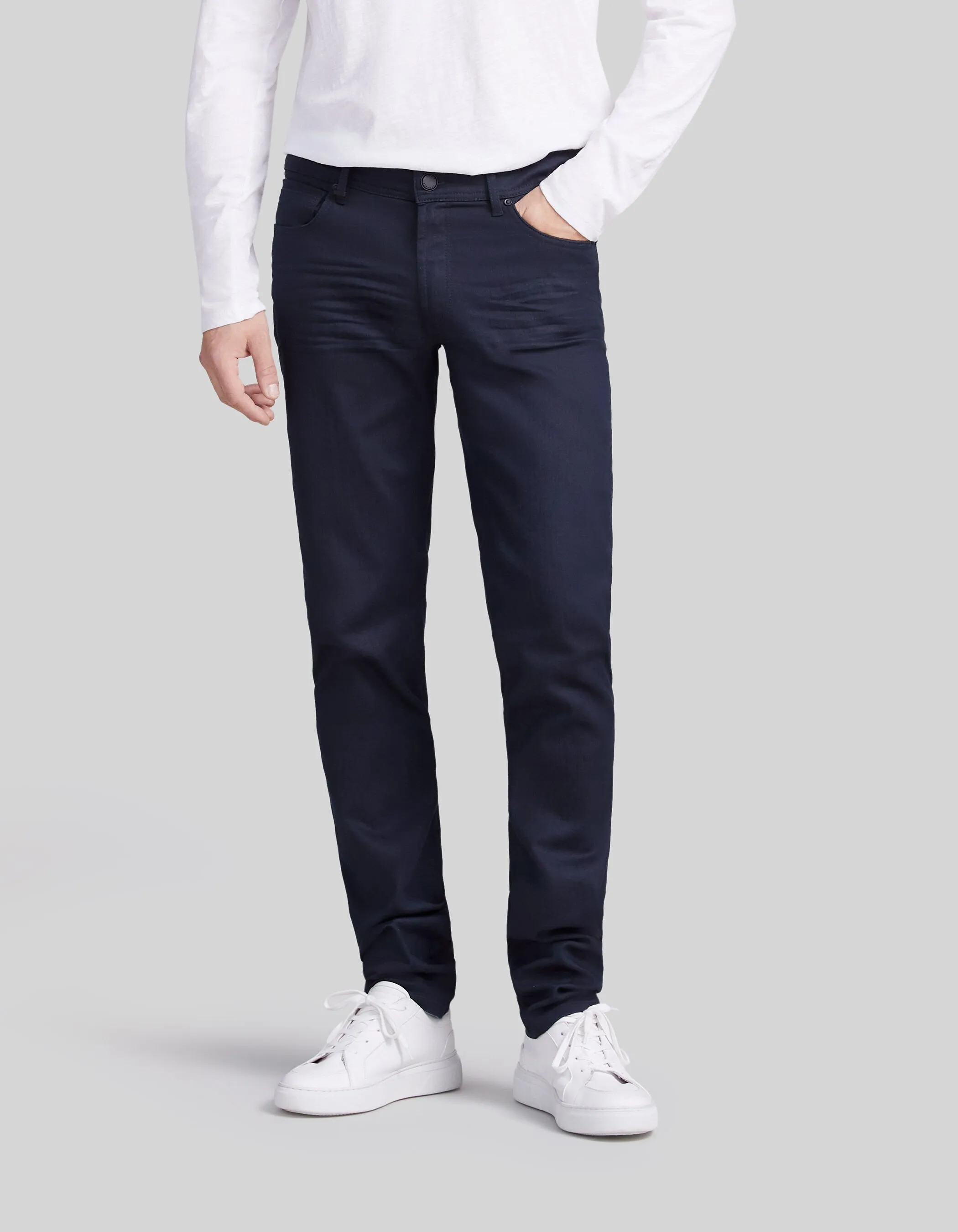 Jean SLIM marine Denim Homme