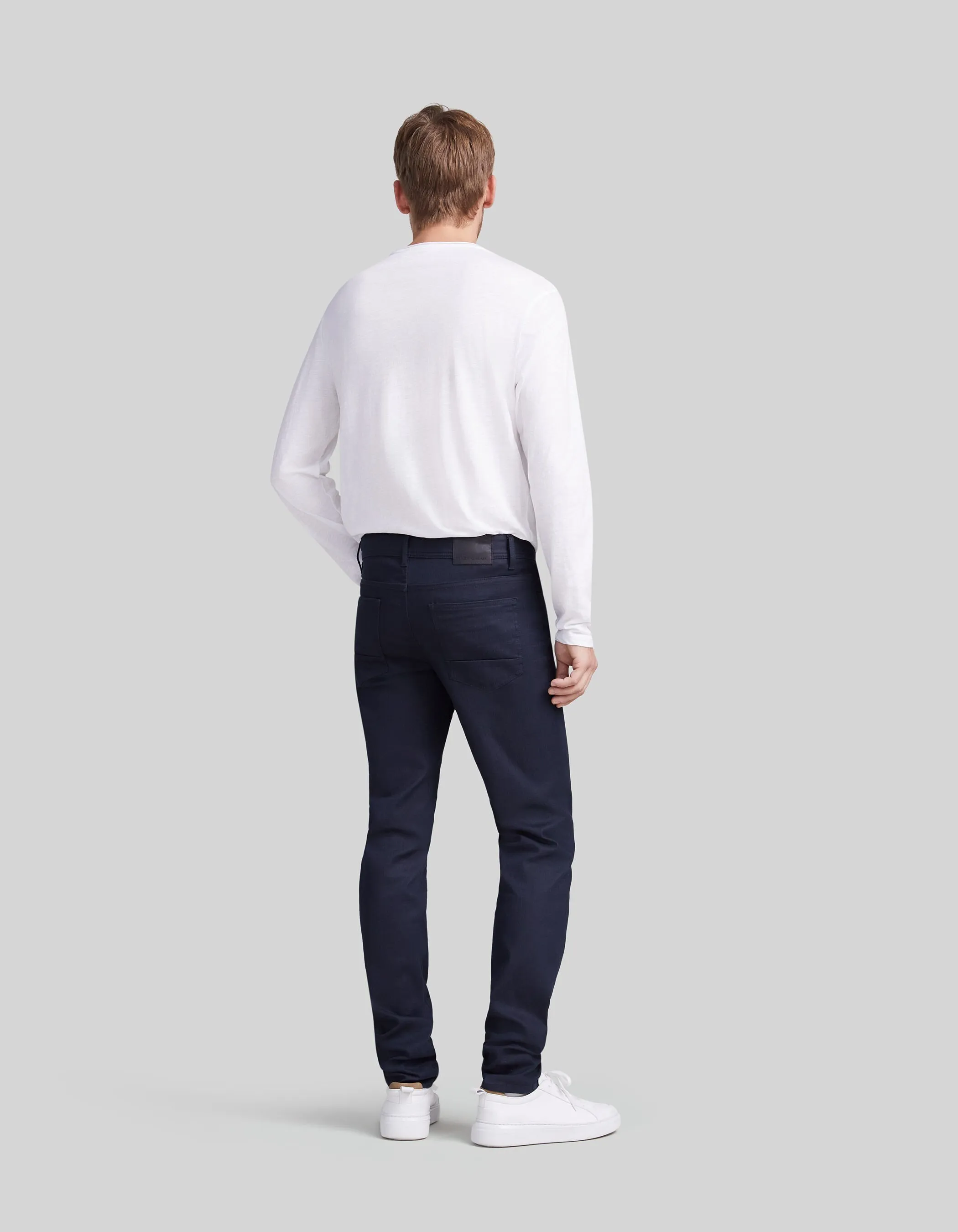 Jean SLIM marine Denim Homme