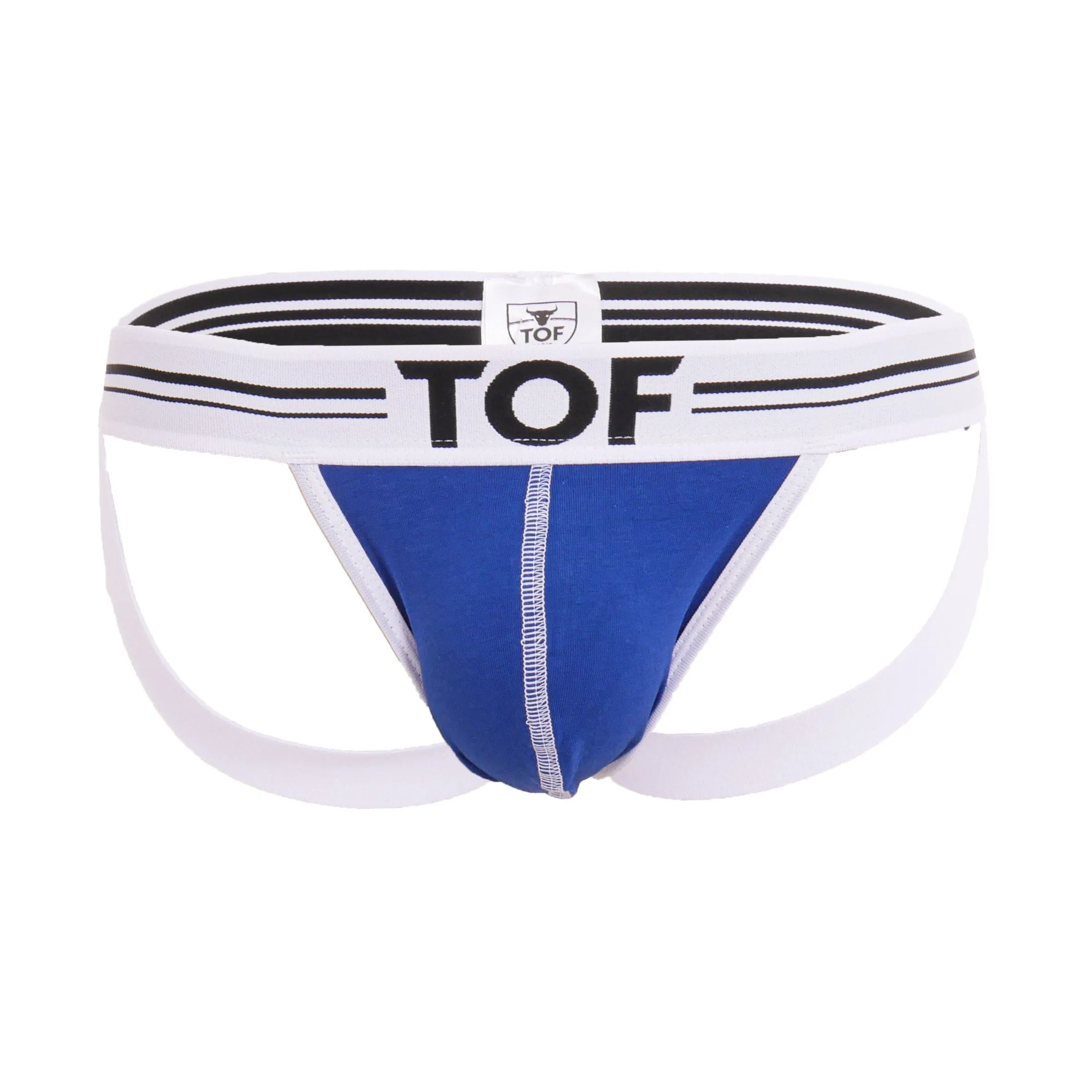 Jockstrap French - bleu royal - TOF Paris : vente strings homme Joc...