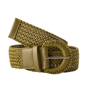 Large ceinture tressée Femme - Bronze