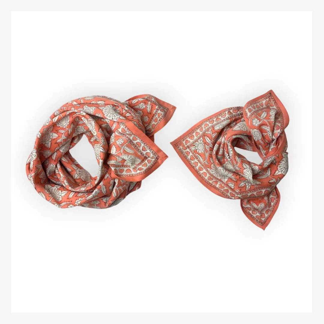 latelierdemaman - Apaches Collections - Petit foulard Manika | Cœur...