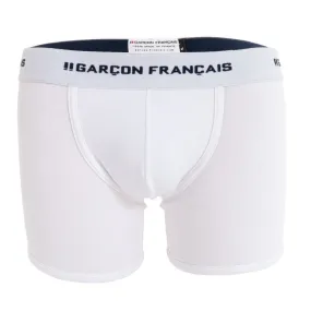 Le Boxer long blanc Indispensable - Garçon Français : vente shorty ...