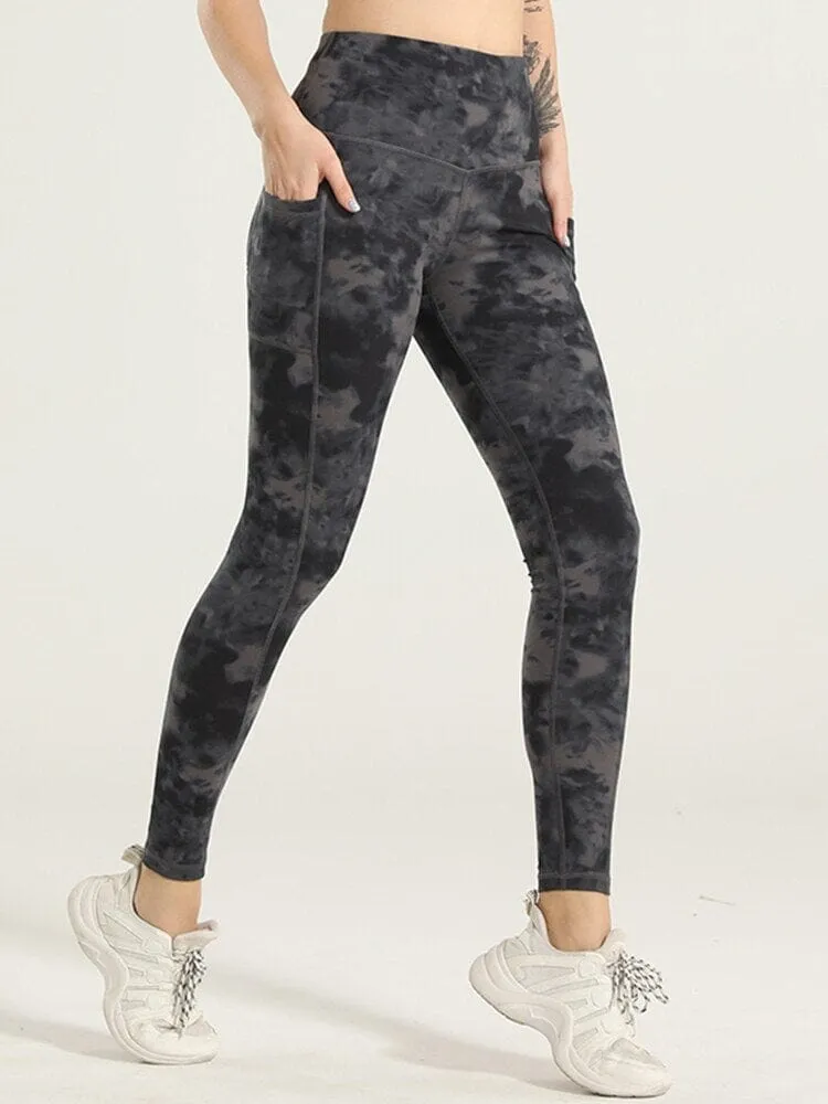 Legging Sport Poches Imprimé