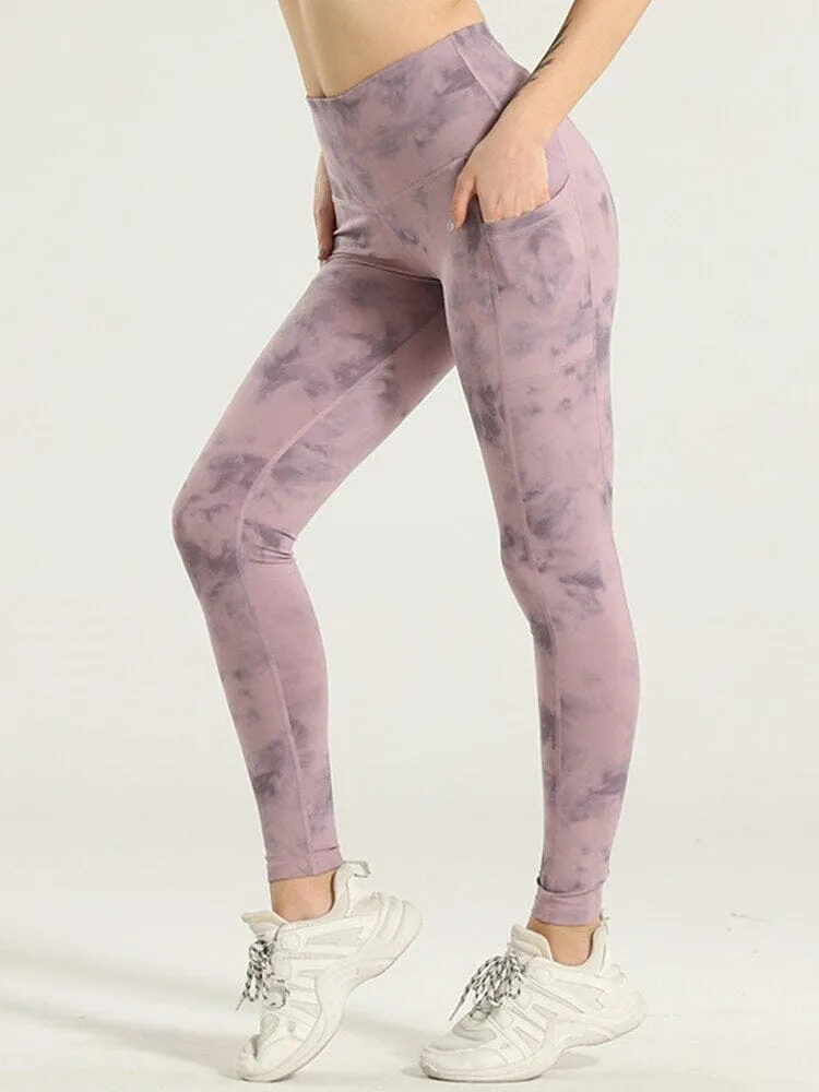 Legging Sport Poches Imprimé