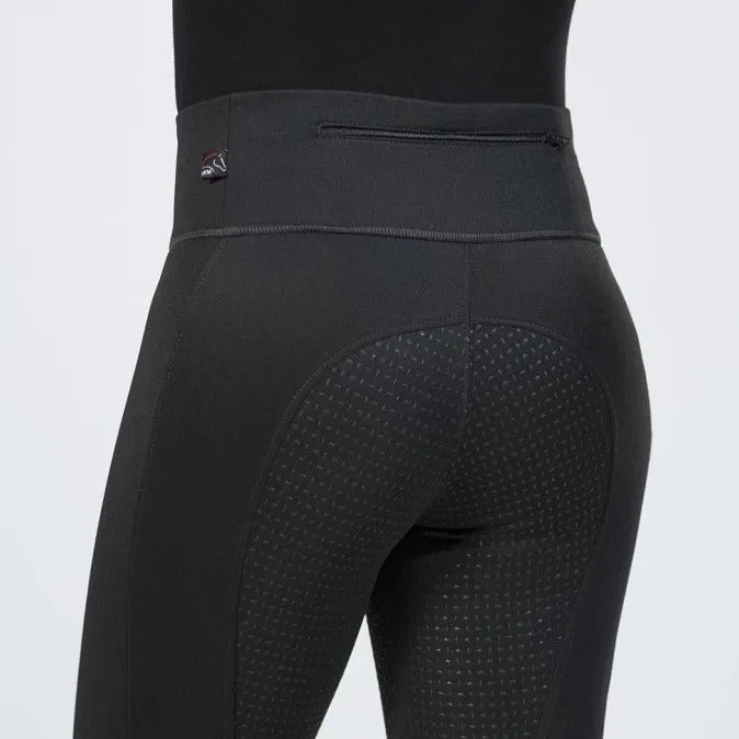 Legging équitation femme HKM Cosy full grip