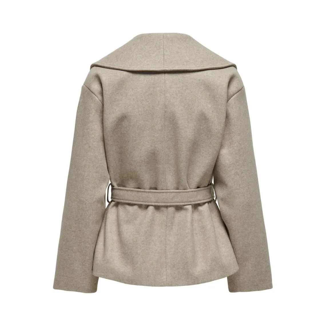 Manteau col à revers col à revers gris moyen Ruby beige | 3 Suisses