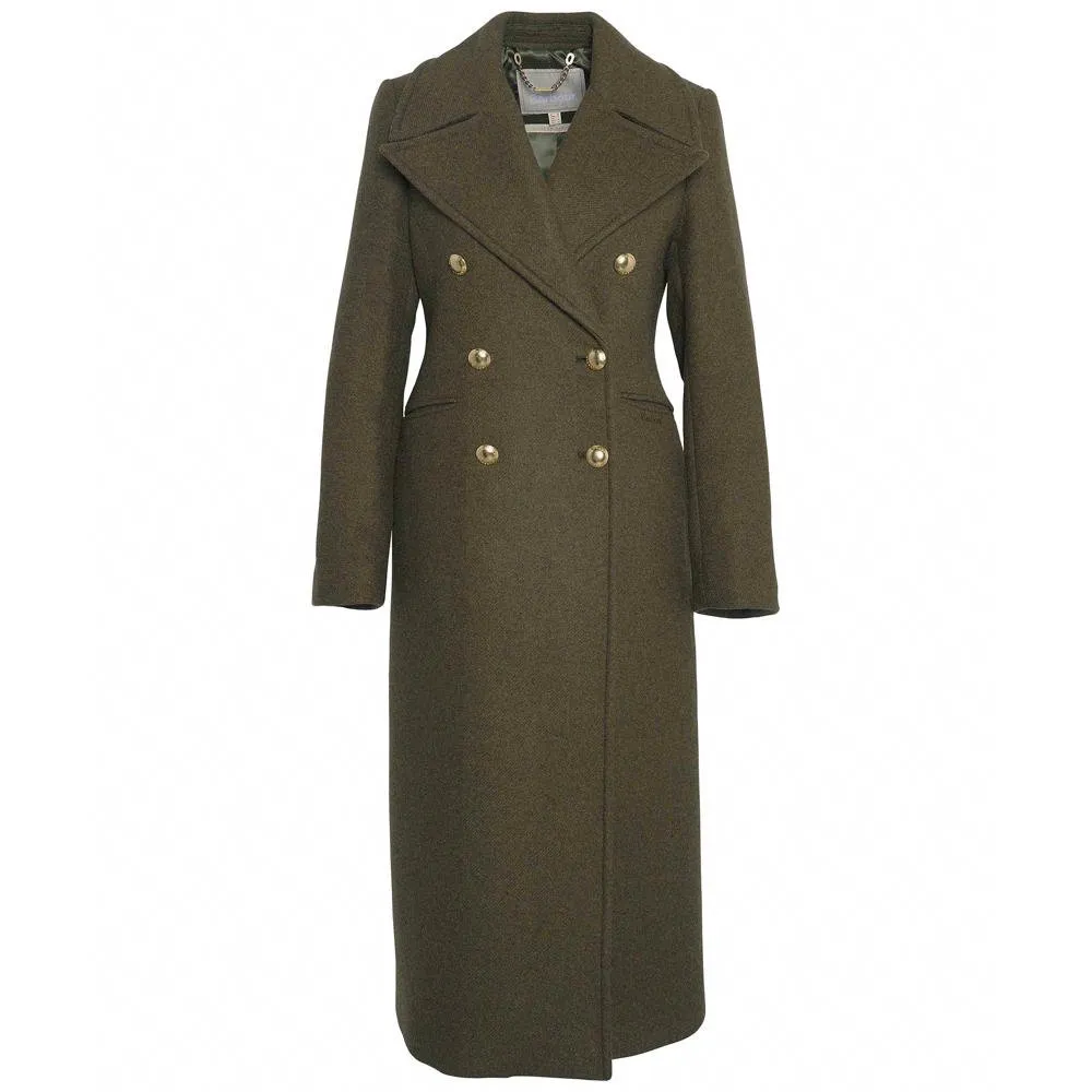 Manteau en laine pour femme Barbour » Reva Military Coat «