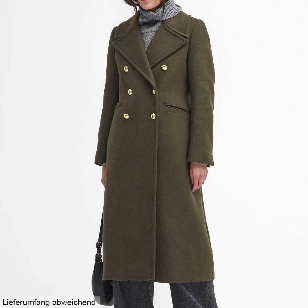 Manteau en laine pour femme Barbour » Reva Military Coat «