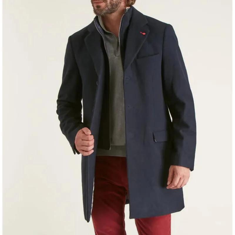 Manteau mi long en laine Vicomte