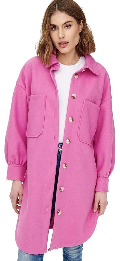 manteau ONLY Trillion Oversize Shacket - Pink Flambé - women´s