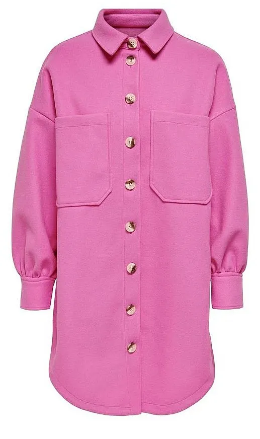 manteau ONLY Trillion Oversize Shacket - Pink Flambé - women´s