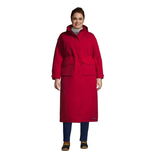 Manteau Stadium Squall Imperméable Isolant à Capuche, Femme Grande Taille