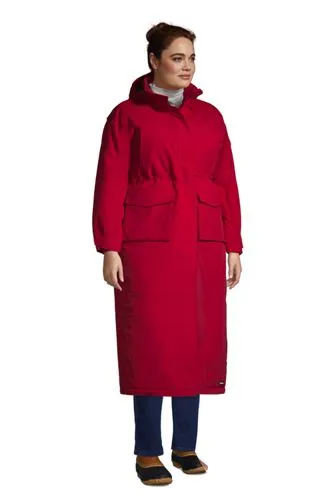 Manteau Stadium Squall Imperméable Isolant à Capuche, Femme Grande Taille