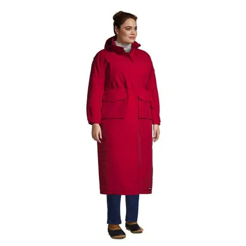 Manteau Stadium Squall Imperméable Isolant à Capuche, Femme Grande Taille