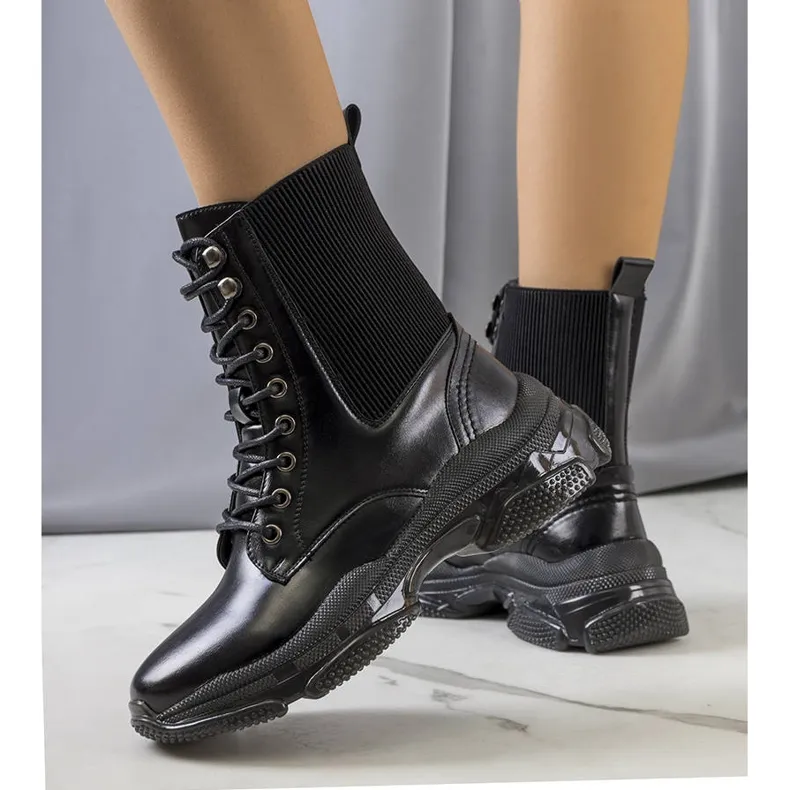 PA1 Bottes Sedile noires