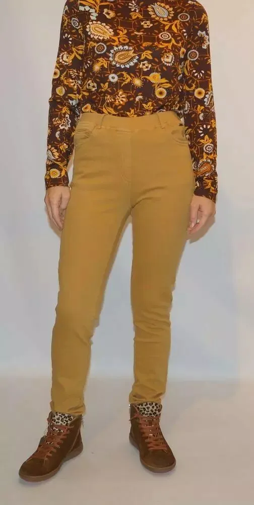 Pantalon camel Agathe et Louise