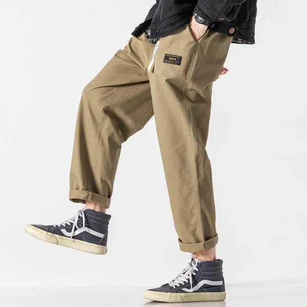 Pantalon cargo court droit décontracté pour homme