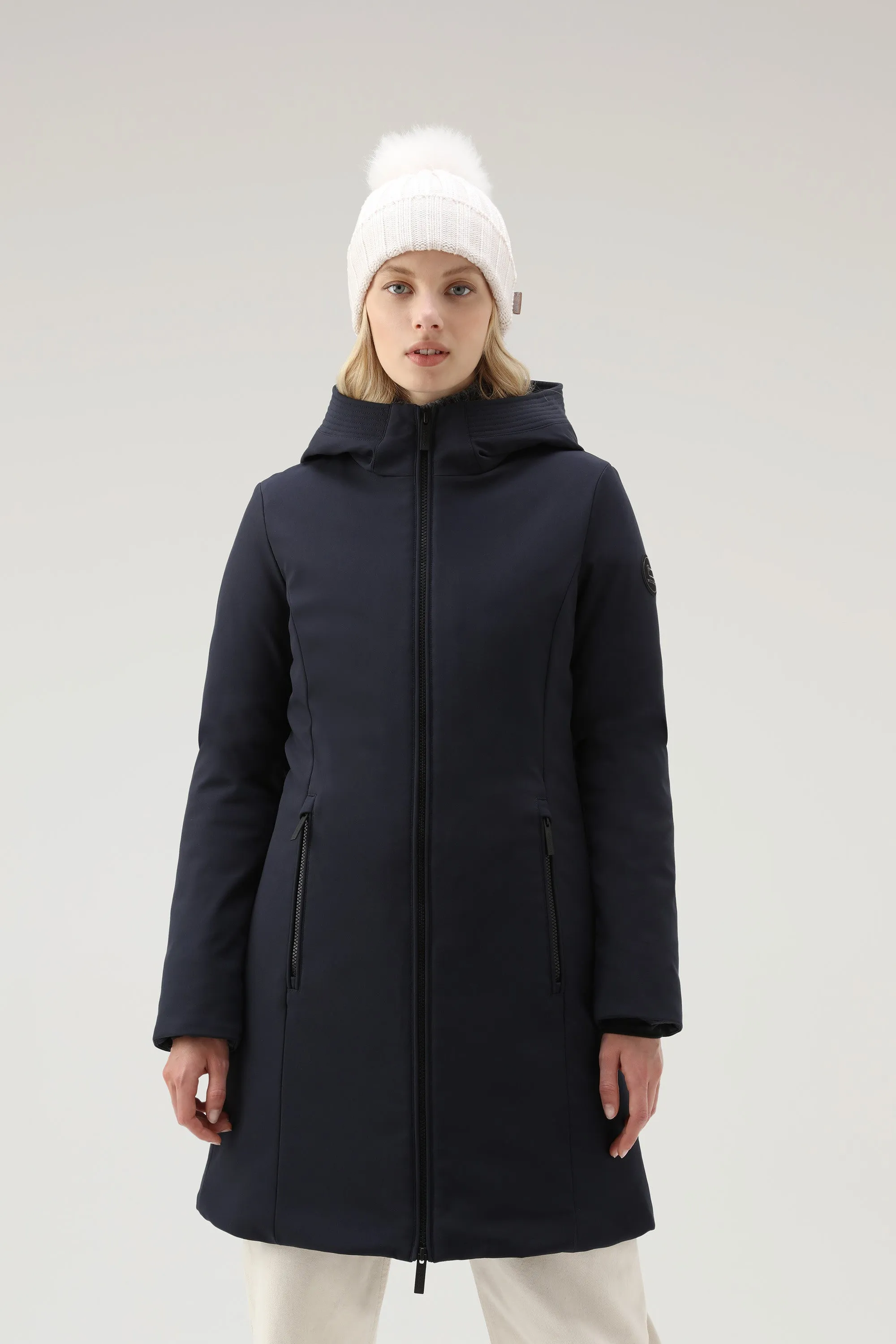 Parka Woolrich Firth en Softshell - Melton Blue