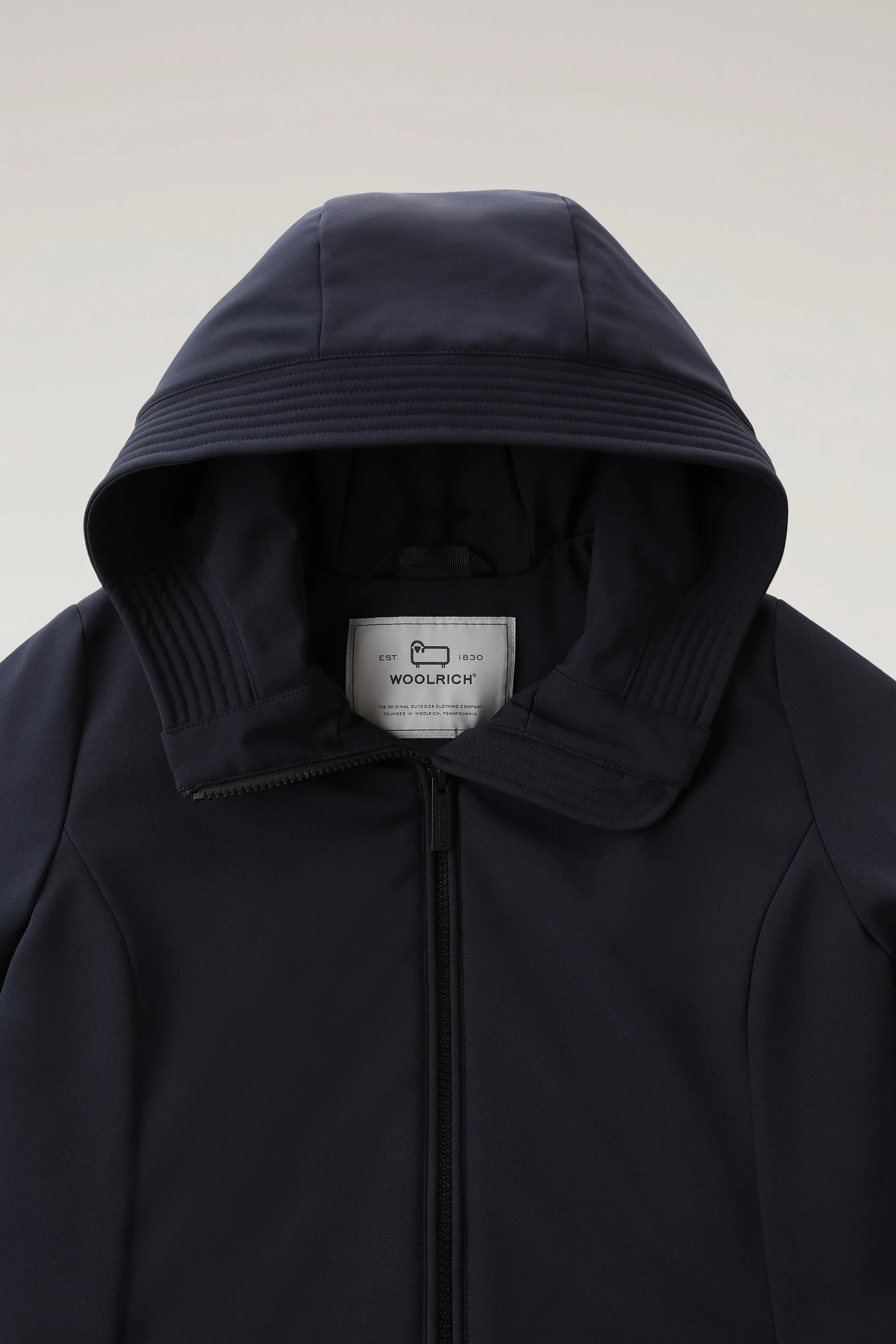 Parka Woolrich Firth en Softshell - Melton Blue