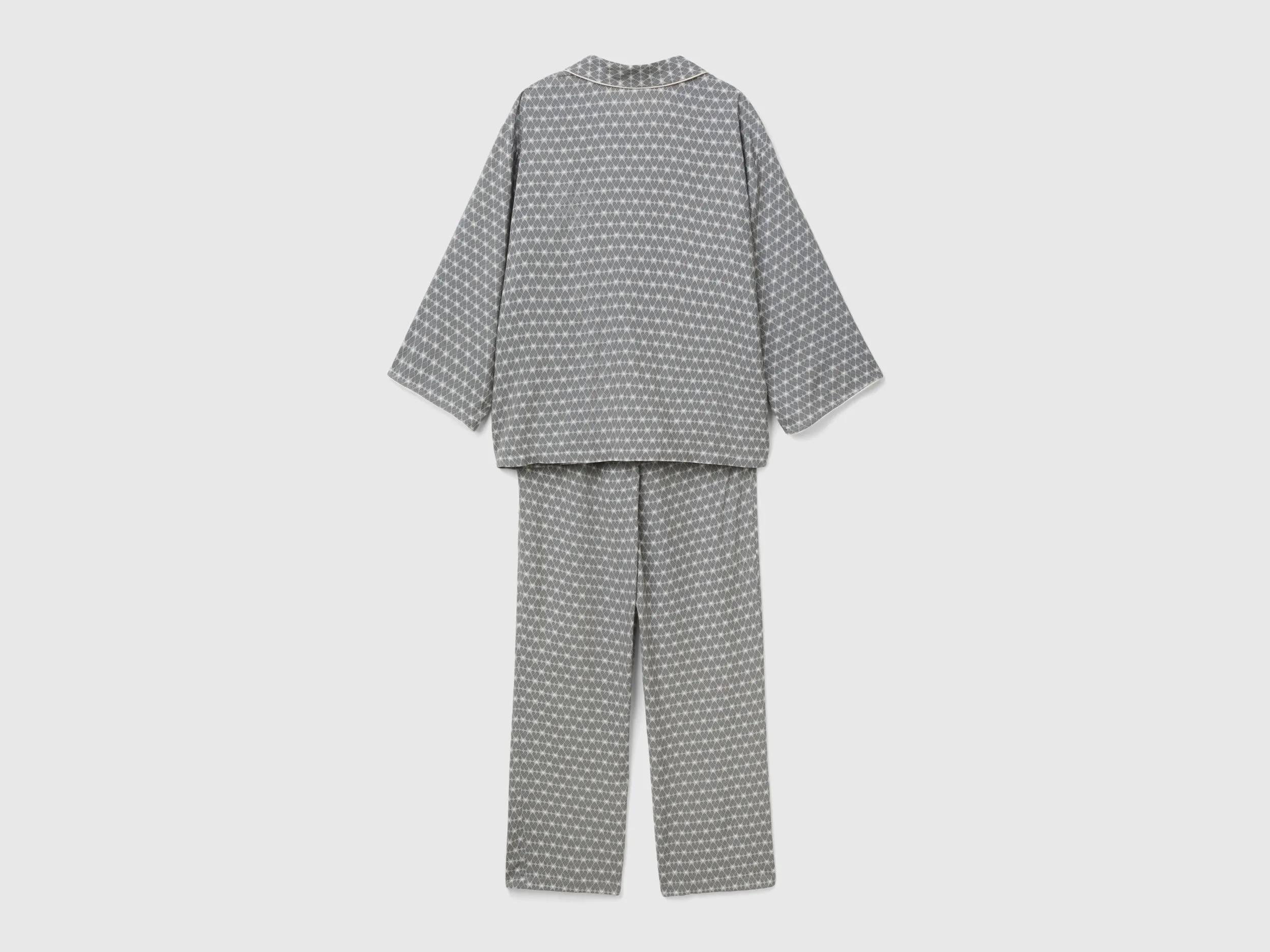 Pyjama à motif en pure viscose