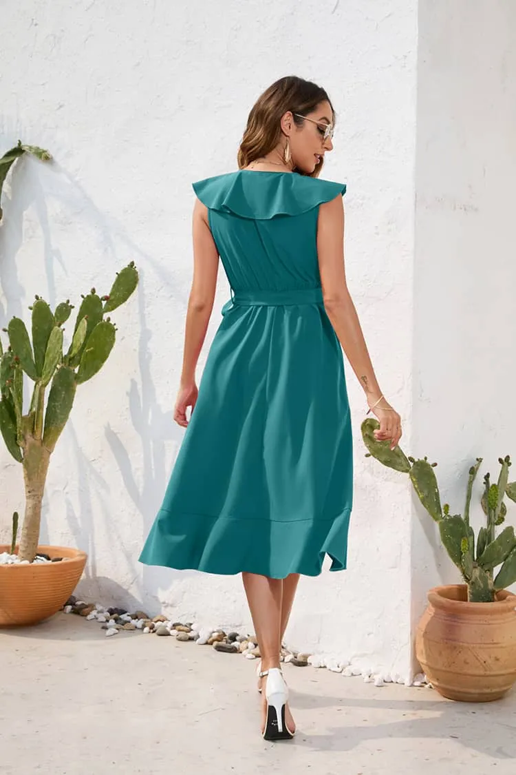 Robe Champêtre Chic  Turquoise