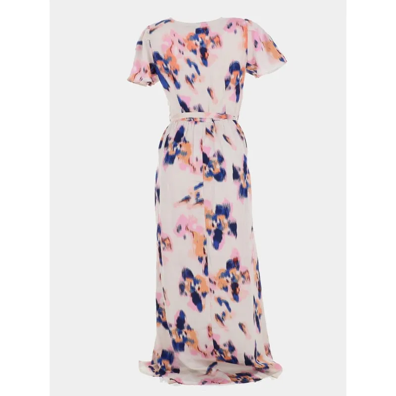 Robe col v gavi multicolore femme - Vero Moda | wimod