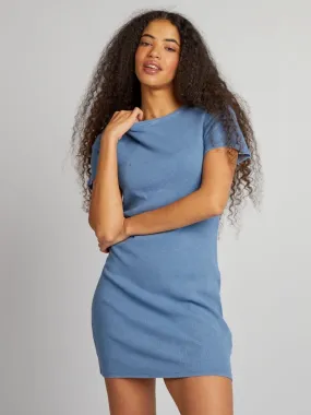 Robe courte - BLEU