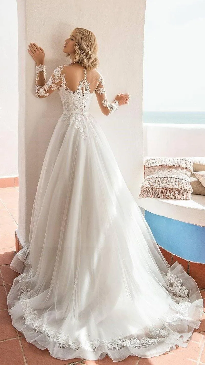 Robe de mariée bohème chic femme