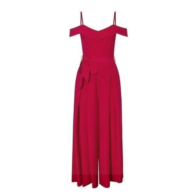 Robe longue bohème chic rouge