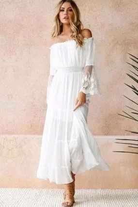 Robe longue bohème hiver 2019