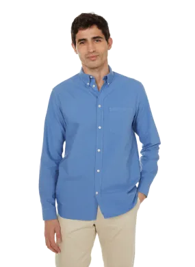 SAISON 1865  Chemise Amen en coton - Bleu