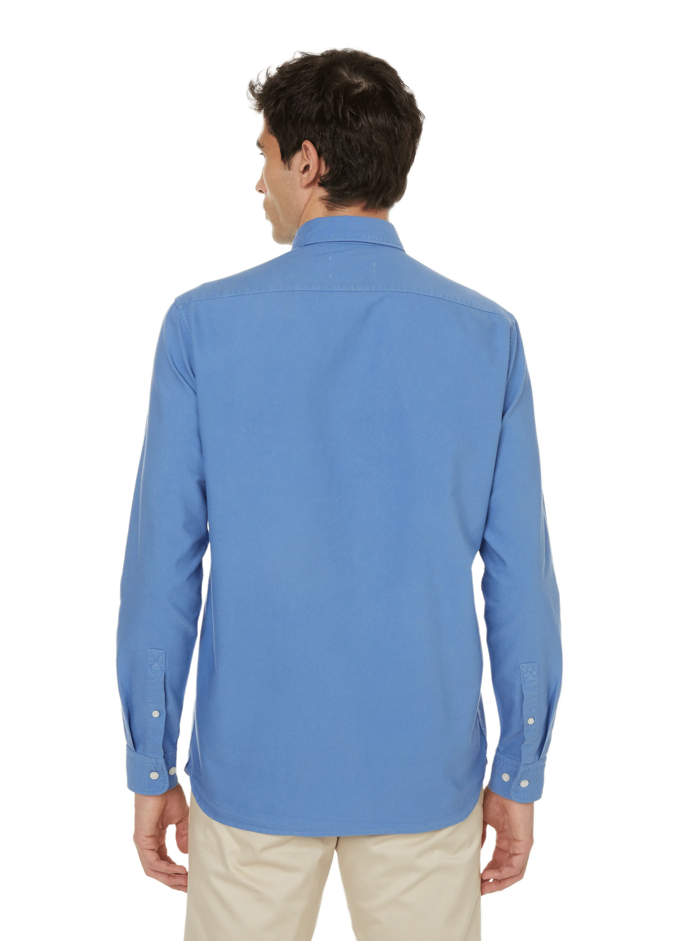 SAISON 1865  Chemise Amen en coton - Bleu