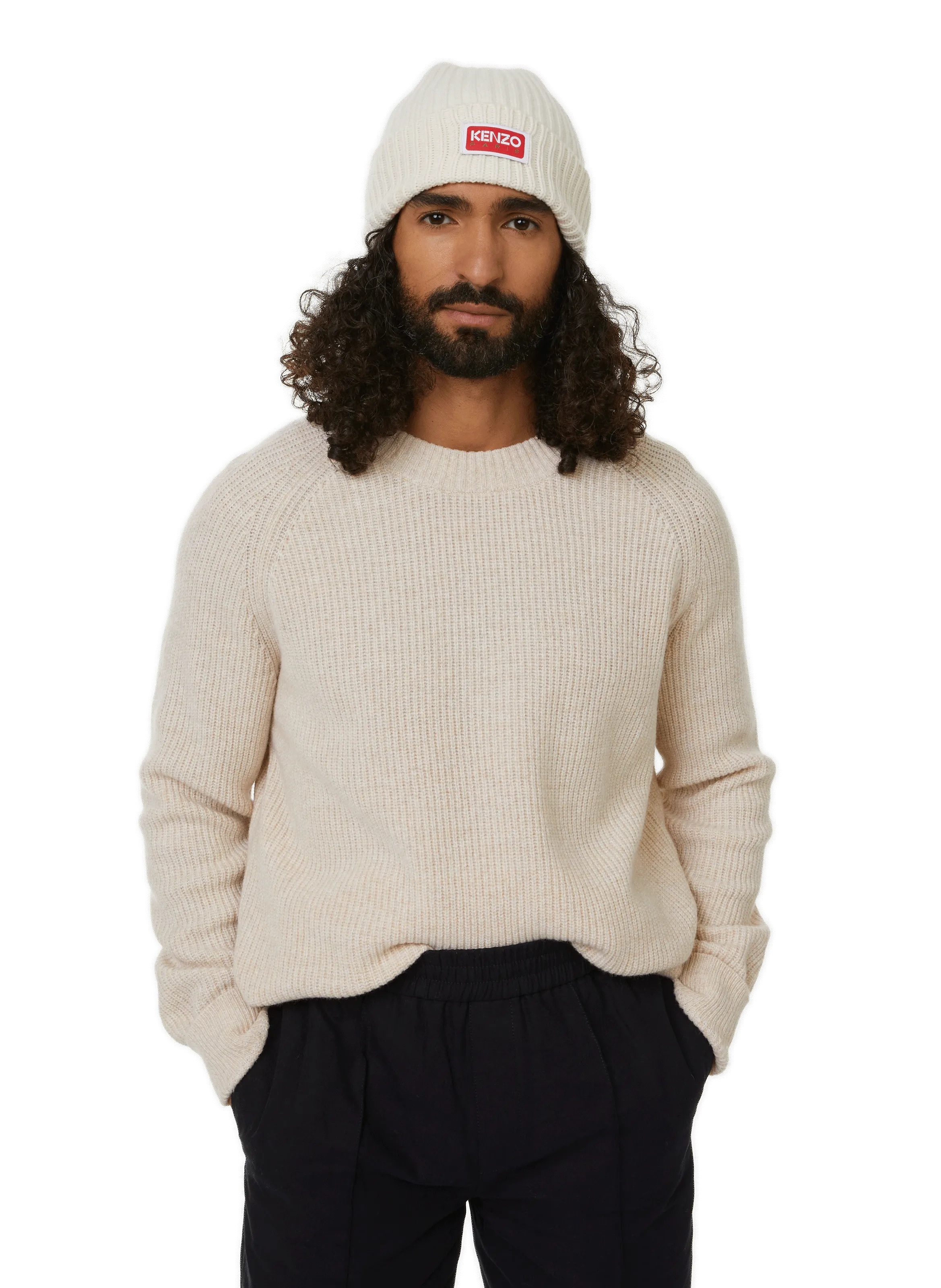 SAISON 1865  Pull en laine - Beige