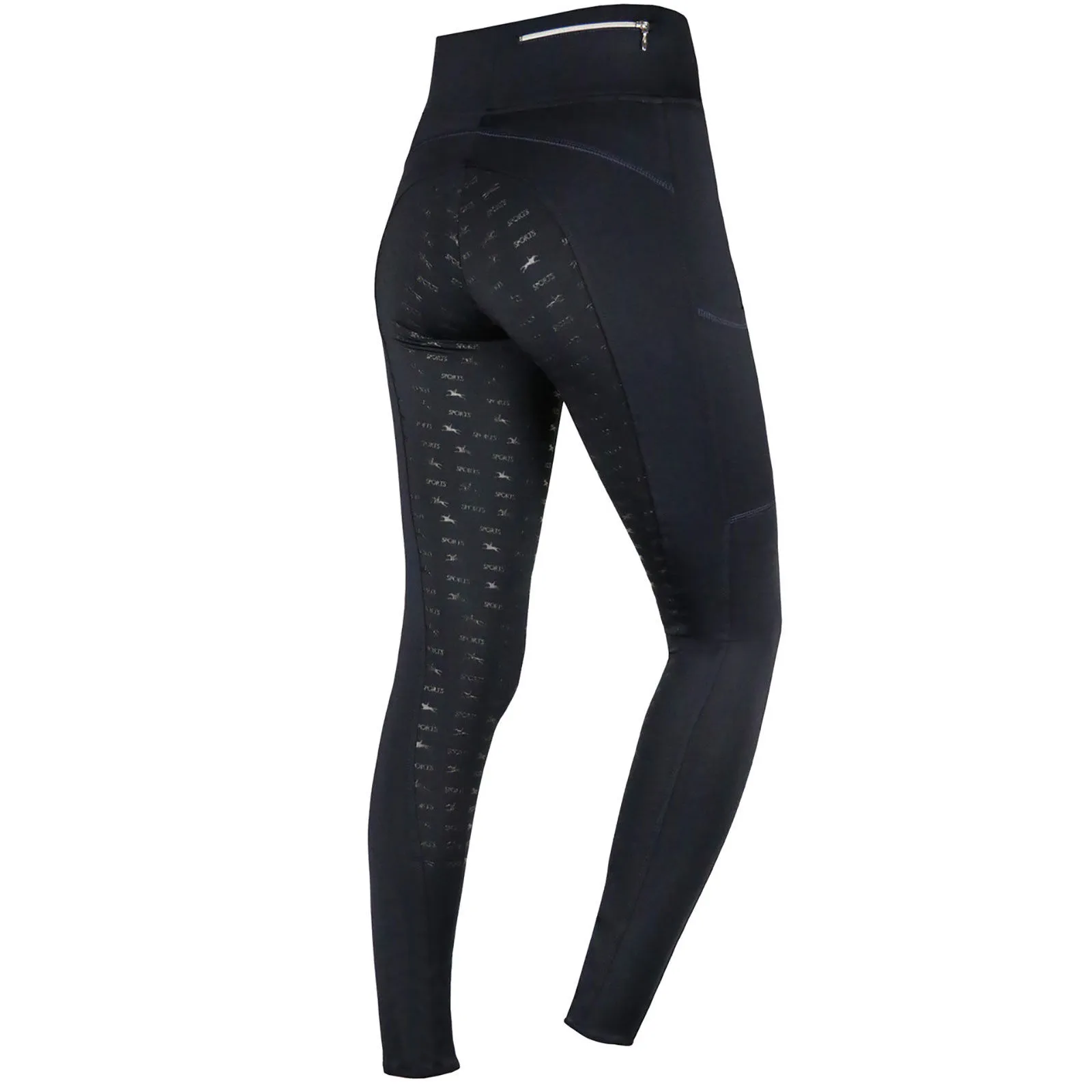 Schockemöhle Leggings d'équitation , fond peau avec poche