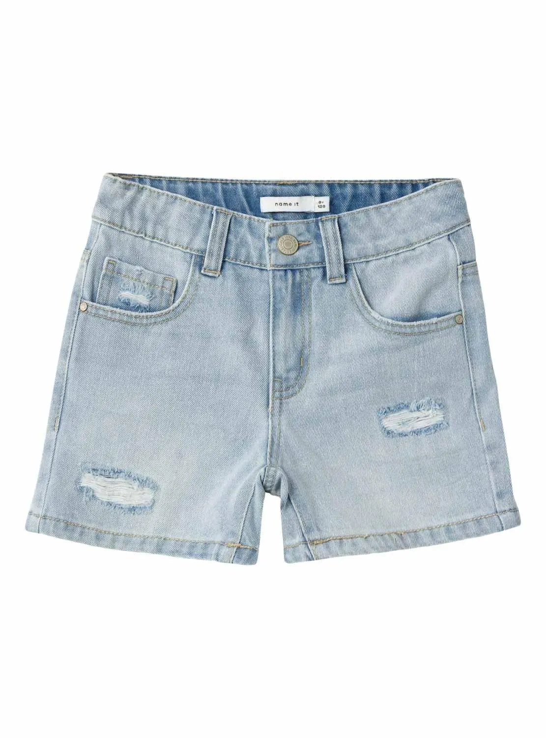 Shorts Name It Rose Bleu Pour Fille