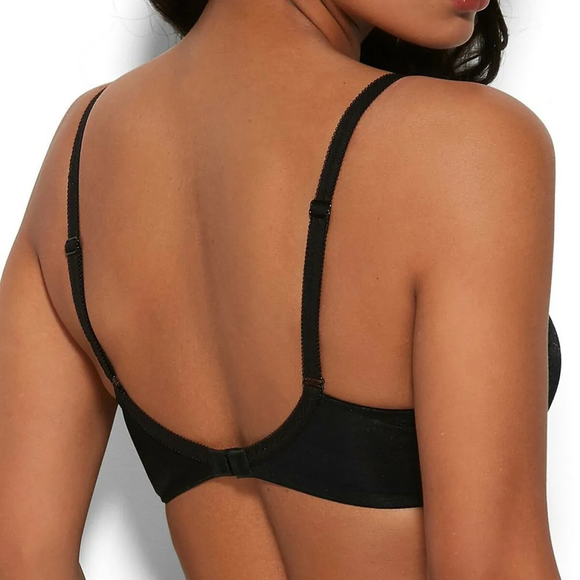 Soutien-gorge plongeant armatures noir | Foulard 3 SUISSES