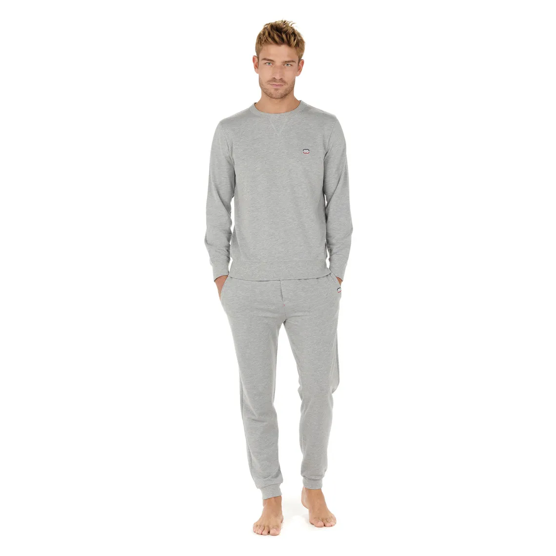 Sweet Haut de Pyjama gris chiné | 3 Suisses