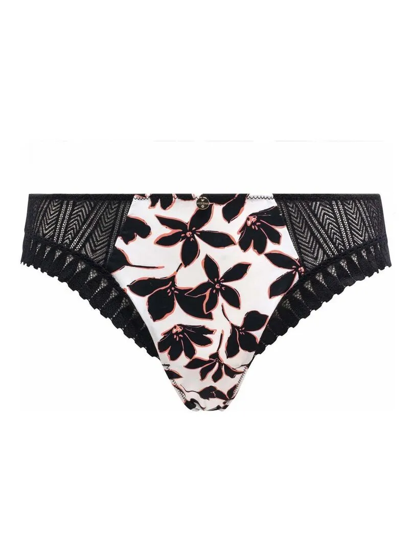 Tanga CAMILLE - Morgan Lingerie - Noir