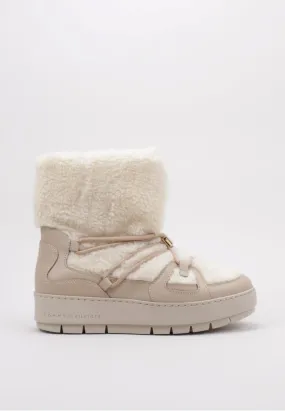 TOMMY TEDDY SNOWBOOT Tommy Hilfiger BOTTES FOURRÉES