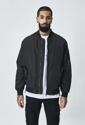 Veste bombers à col revers