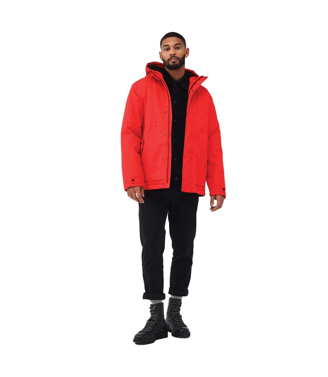 Veste imperméable sterlings homme rouge danger Regatta