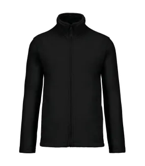 Veste micropolaire zippée - Homme - K911 - noir