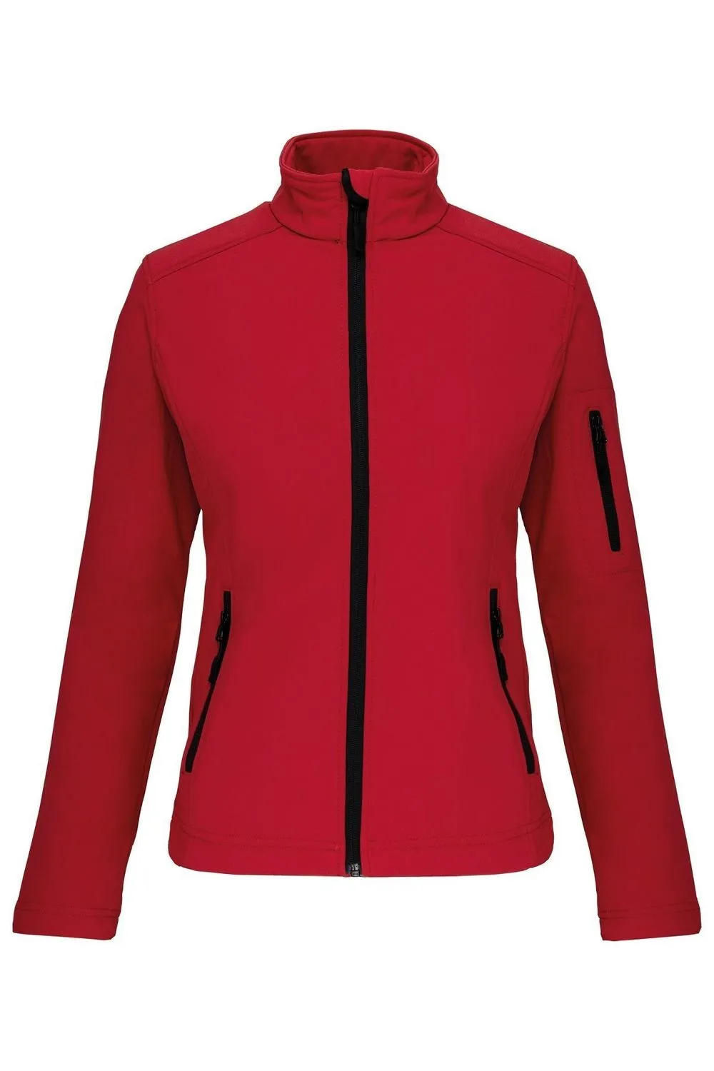 Veste softshell 3 couches - Femme - K400 - rouge 