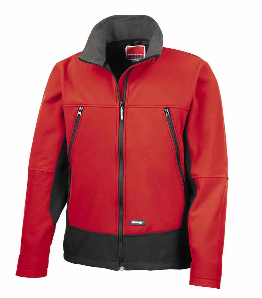 Veste softshell sport unisexe - R120X - rouge 