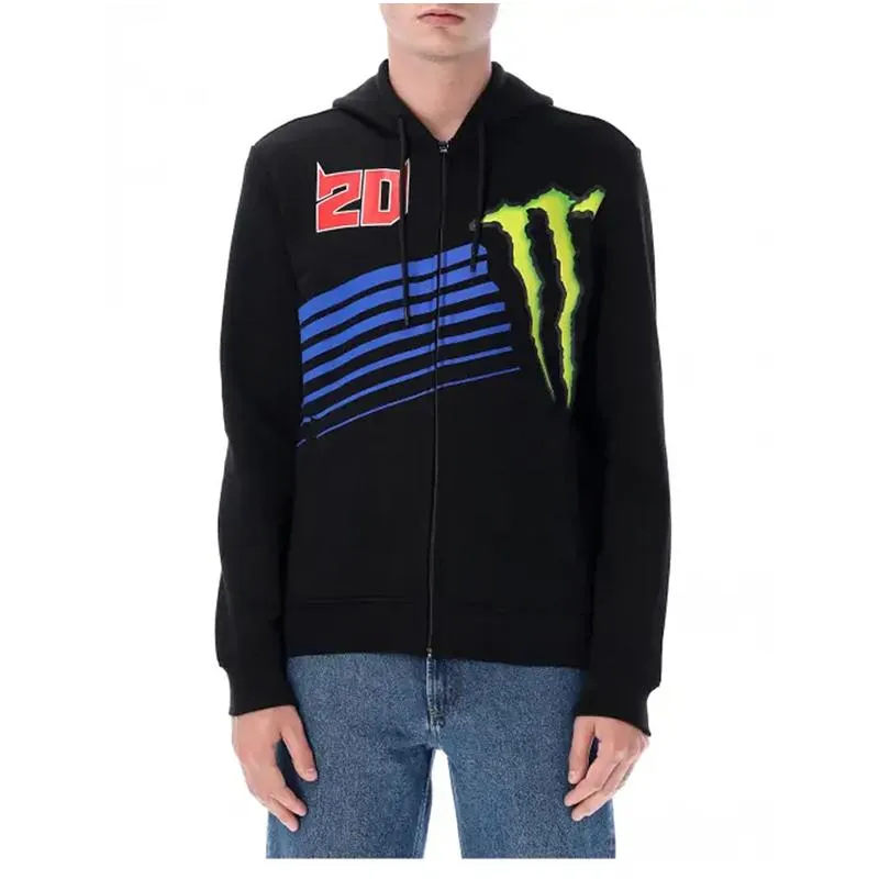 Veste ZIPPED HD MONSTER 20 QUARTARARO noir/bleu/vert/rouge - MAXXESS.FR, Sweat et Vestes