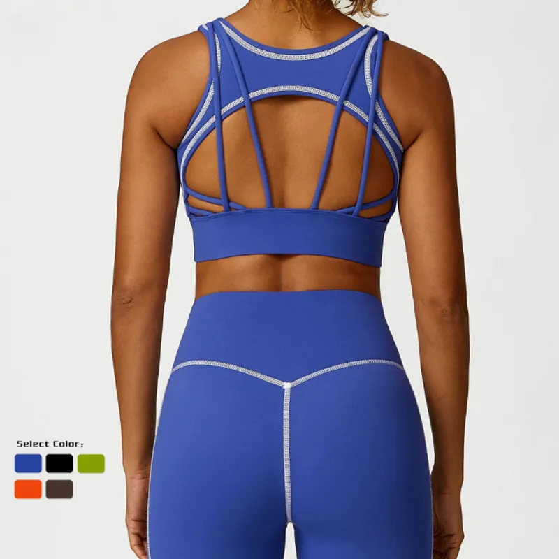 Yoga Wear Set High Waited Hip Lift Pas De Ligne Maladroite LEGGINGS DE COUL STÉCHÉ Du 3,29 € | DHgate